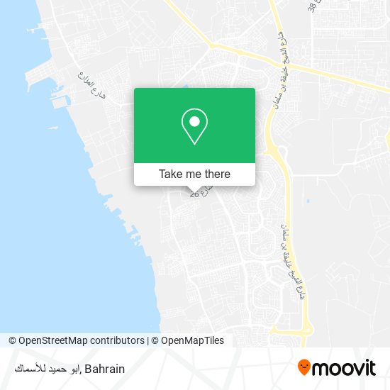 ابو حميد للأسماك map
