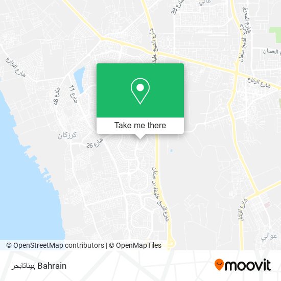 بيناتابحر map