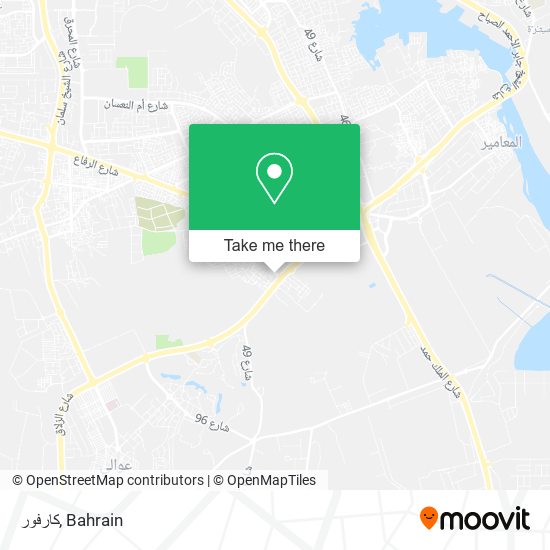 كارفور map