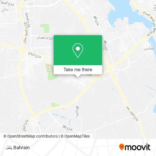 بلبل map