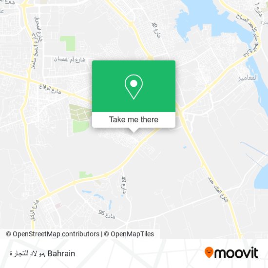 مولاد للتجارة map