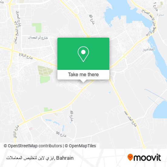 ايزي لاين لتخليص المعاملات map