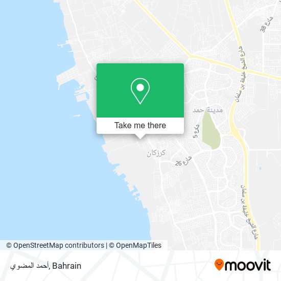 أحمد المضوي map