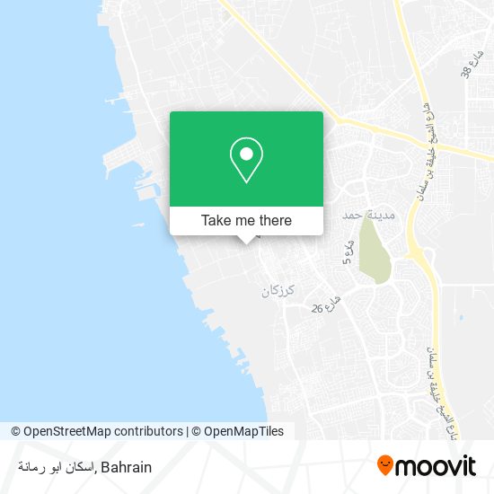 اسكان ابو رمانة map