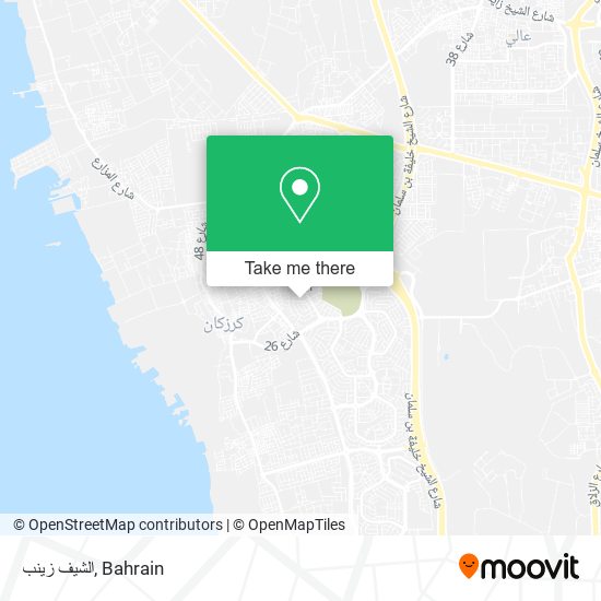 الشيف زينب map