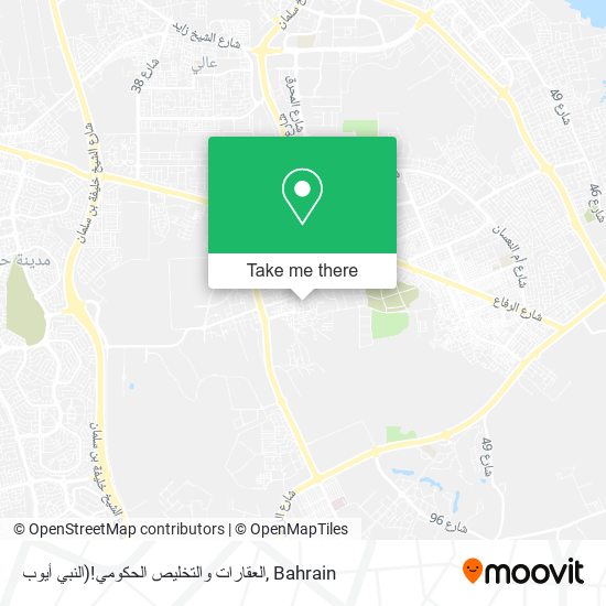 العقارات والتخليص الحكومي! map