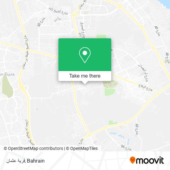 قرية عثمان map