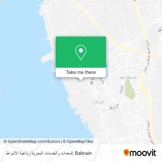 المعدات والخدمات البحرية رباعية الأشواط map