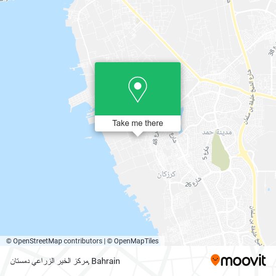 مركز الخير الزراعي دمستان map