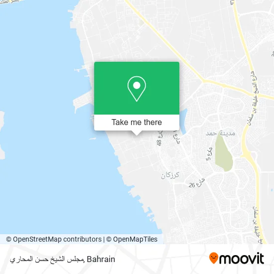 مجلس الشيخ حسن المحاري map