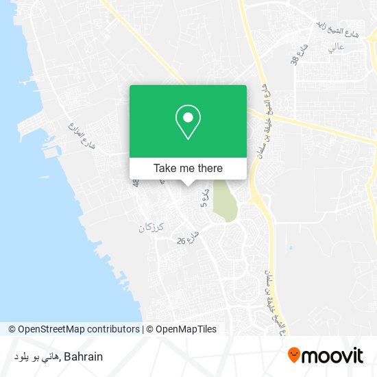 هاني بو يلود map