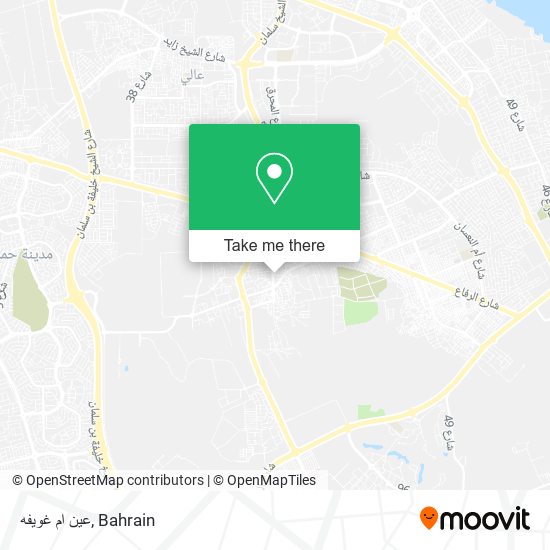 عين ام غويفه map