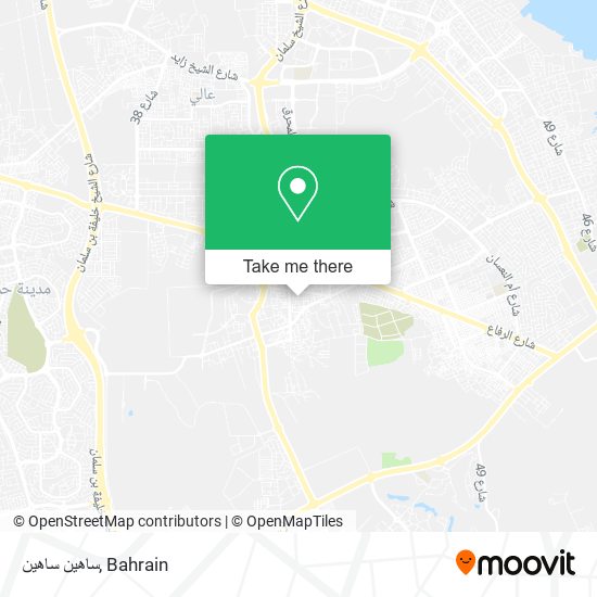 ساهين ساهين map