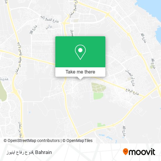 قدوع رفاع اينيوز map