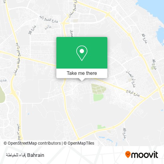 قباء للخياطة map