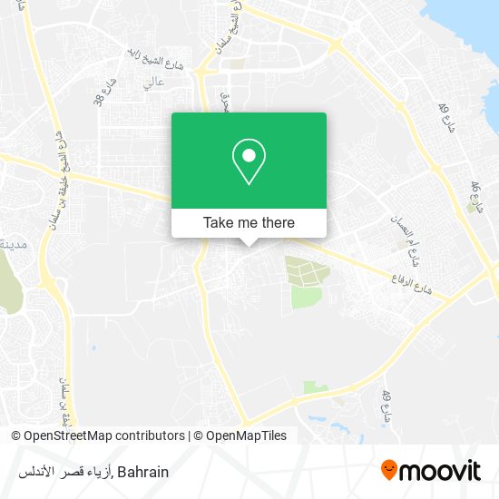 أزياء قصر الأندلس map