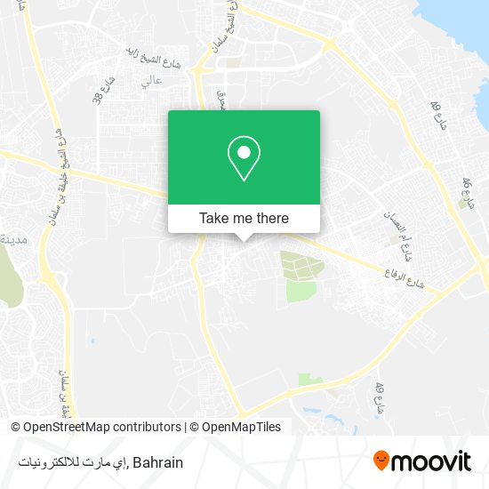 إي مارت للالكترونيات map