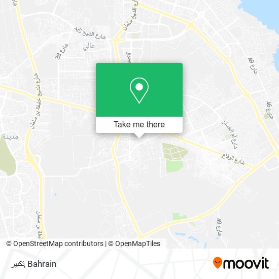 تكبير map