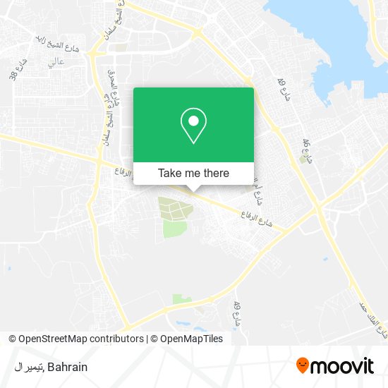 تيميرال map