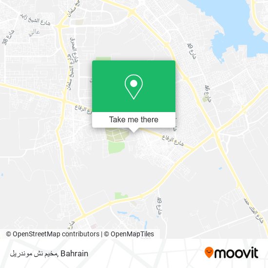 مخيم نش موندريل map
