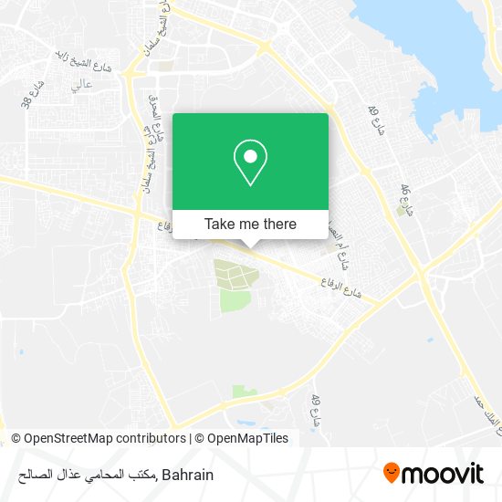 مكتب المحامي عذال الصالح map