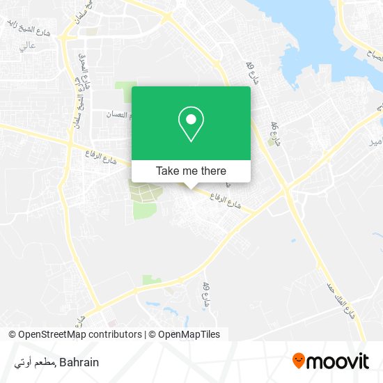 مطعم أوتي map