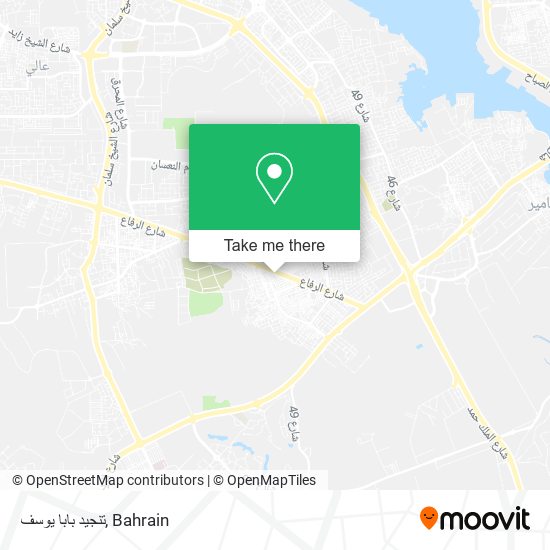 تنجيد بابا يوسف map