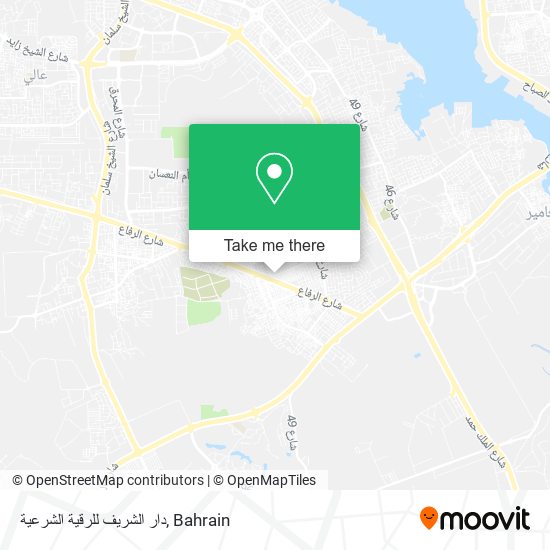 دار الشريف للرقية الشرعية map