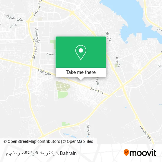 شركة ريغاد الدولية للتجارة ذ.م. م map