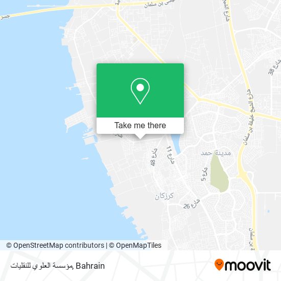 مؤسسة العلوي للنقليات map