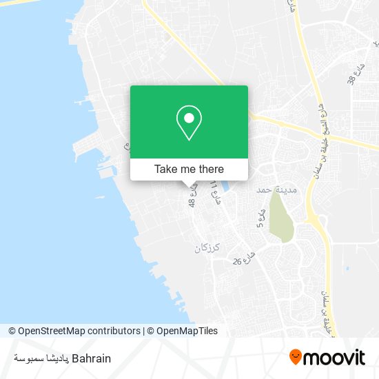 باديشا سمبوسة map