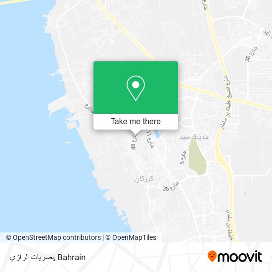 بصريات الرازي map