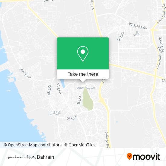 عبايات لمسة سمر map