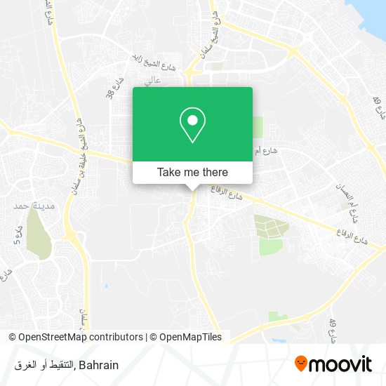 التنقيط أو الغرق map
