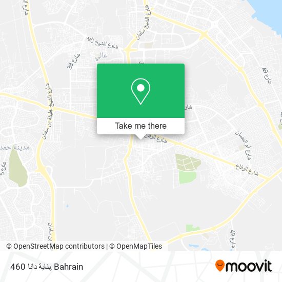 بناية دانا 460 map