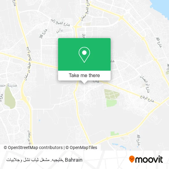خليجيه. مشغل ثياب نشل وجلابيات map