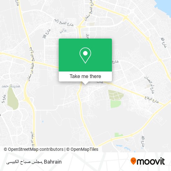 مجلس صباح الكبيسى map
