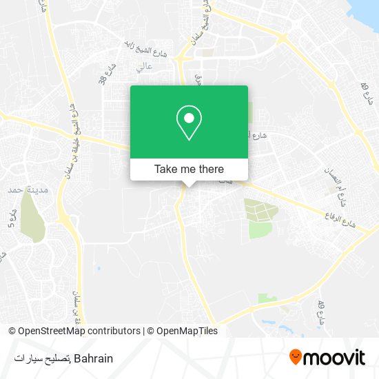 تصليح سيارات map