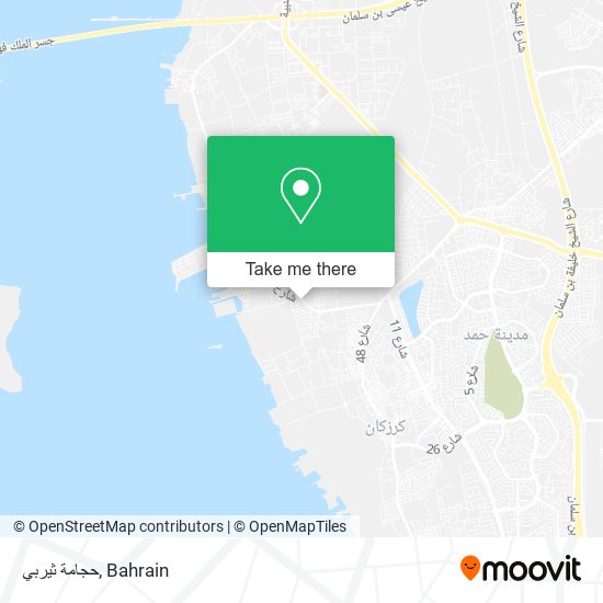حجامة ثيربي map