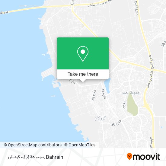 مجموعة إم إيه كيه تاور map