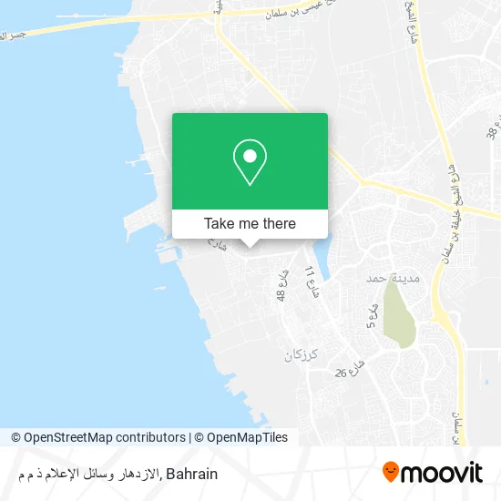 الازدهار وسائل الإعلام ذ م م map