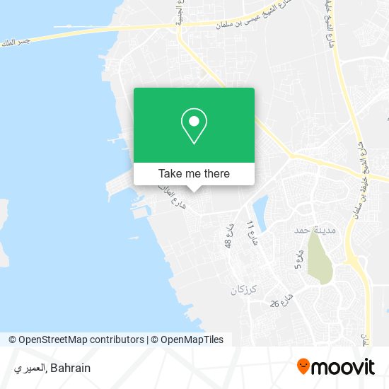 العميري map