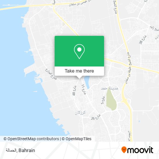الحمالة map