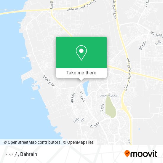 بلو ديب map