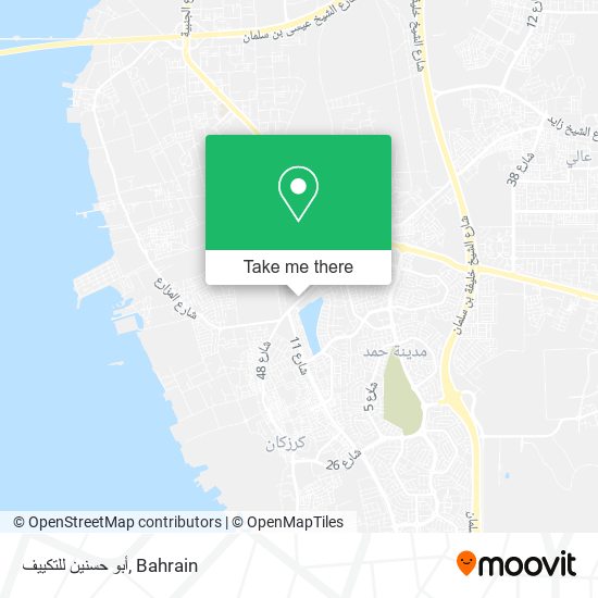 أبو حسنين للتكييف map