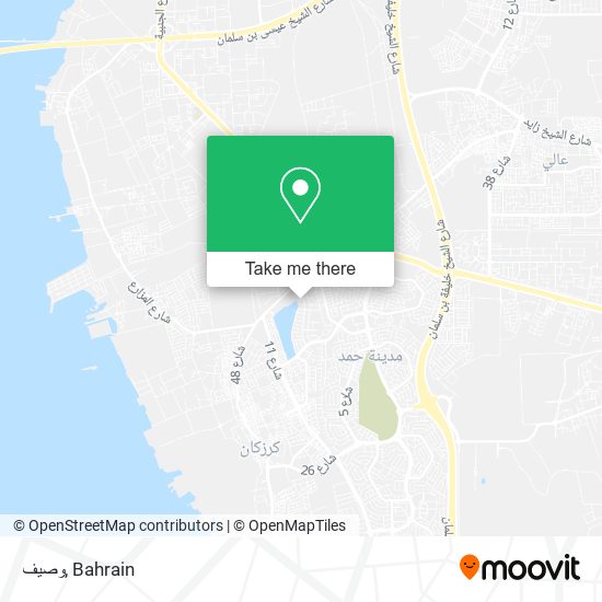 وصيف map