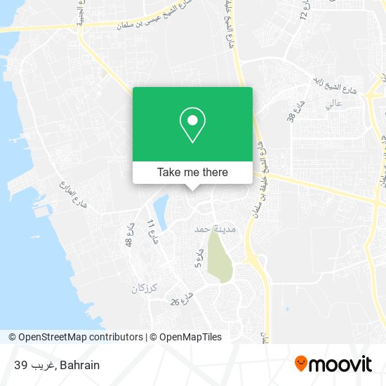 39 غريب map