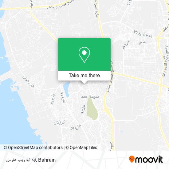 ايه ايه ويب هاوس map
