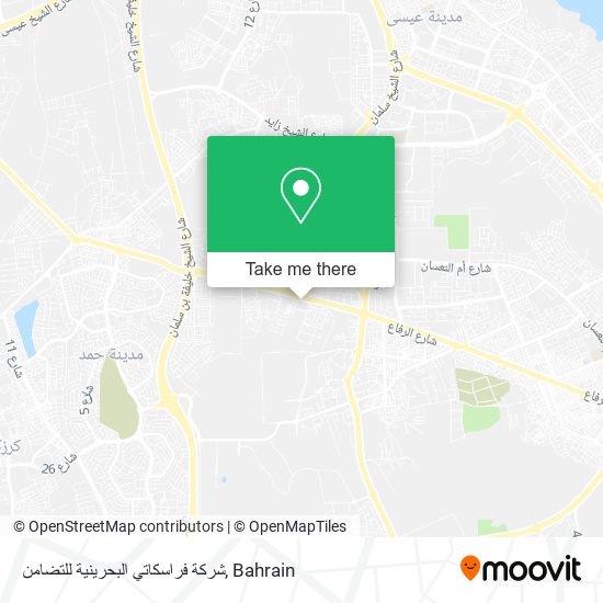 شركة فراسكاتي البحرينية للتضامن map