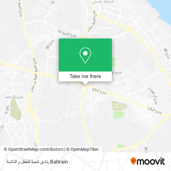 نادي تنمية للطفل والناشئة map
